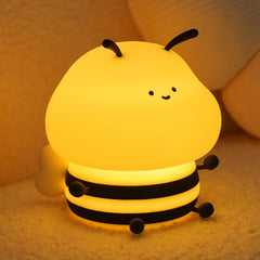 YSCYQ Bee Night Light for Kids glows softly, calming bedtime routines.
