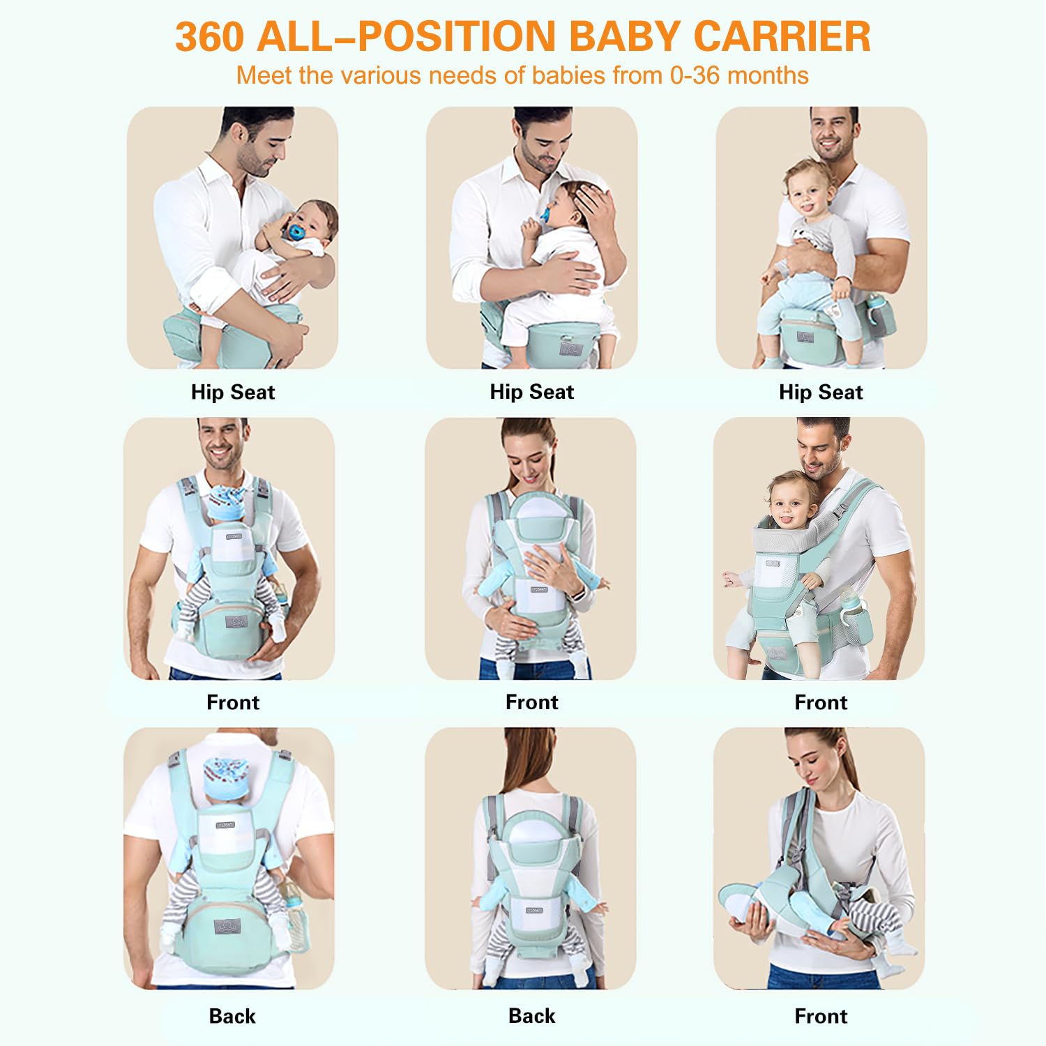 YSSKTC adjustable velcro waistband supports easy fit and weight distribution.