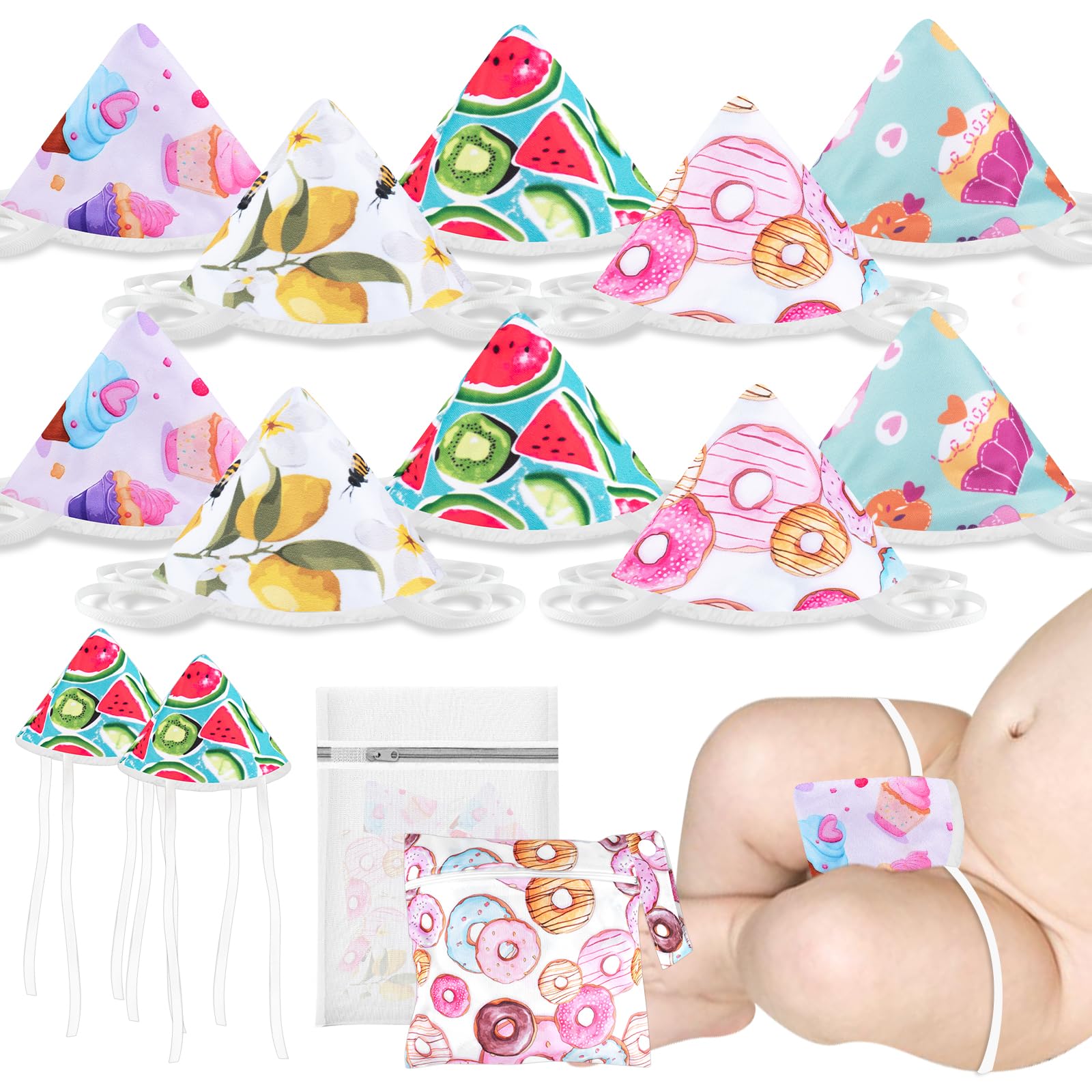 YSSPPOY Peepeeteepe diaper cover with four straps keeps diaper changes in place