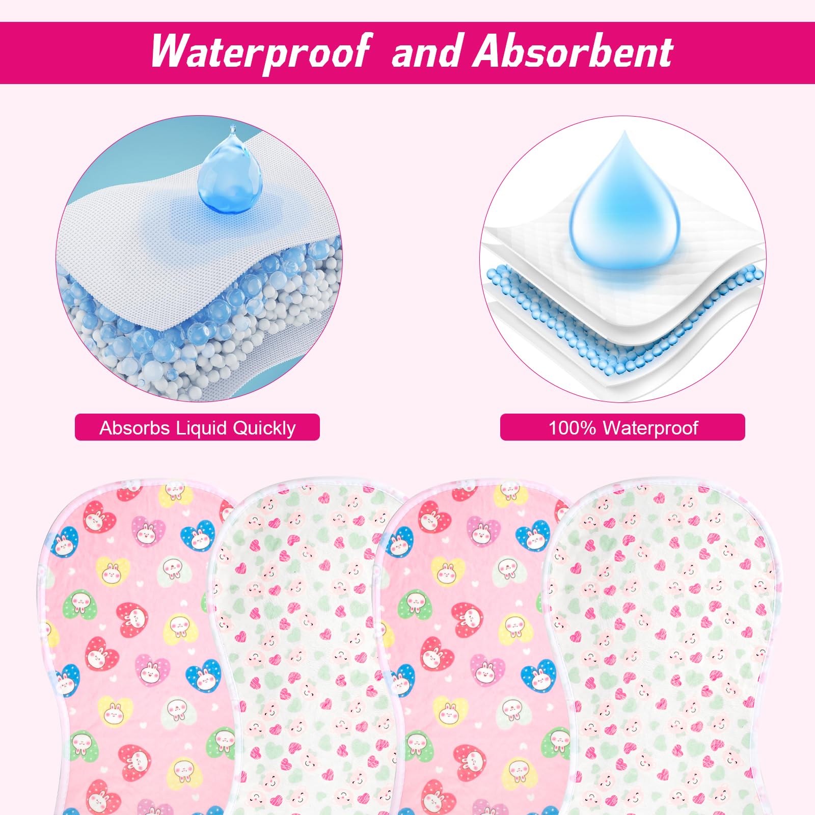 YSSPPOY anti-slip bottom prevents slipping during diapering