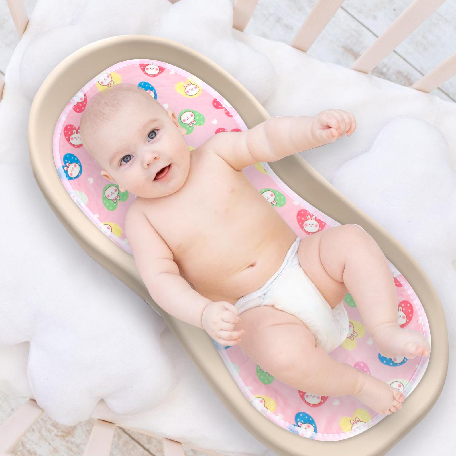 YSSPPOY pad cover showcases soft cotton top for baby-friendly touches
