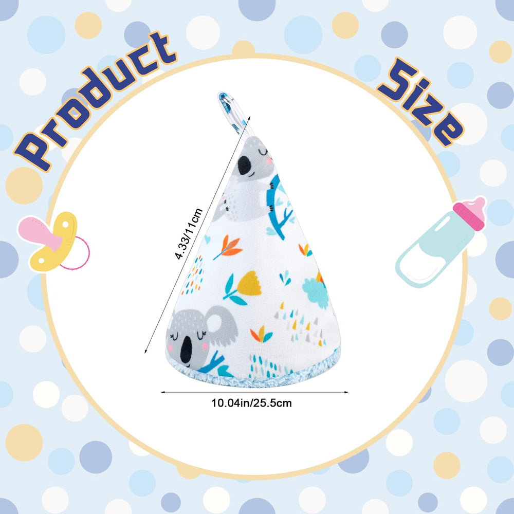 YSSPPOY cone-shaped pee teepee contains urine for cleaner diaper changes.