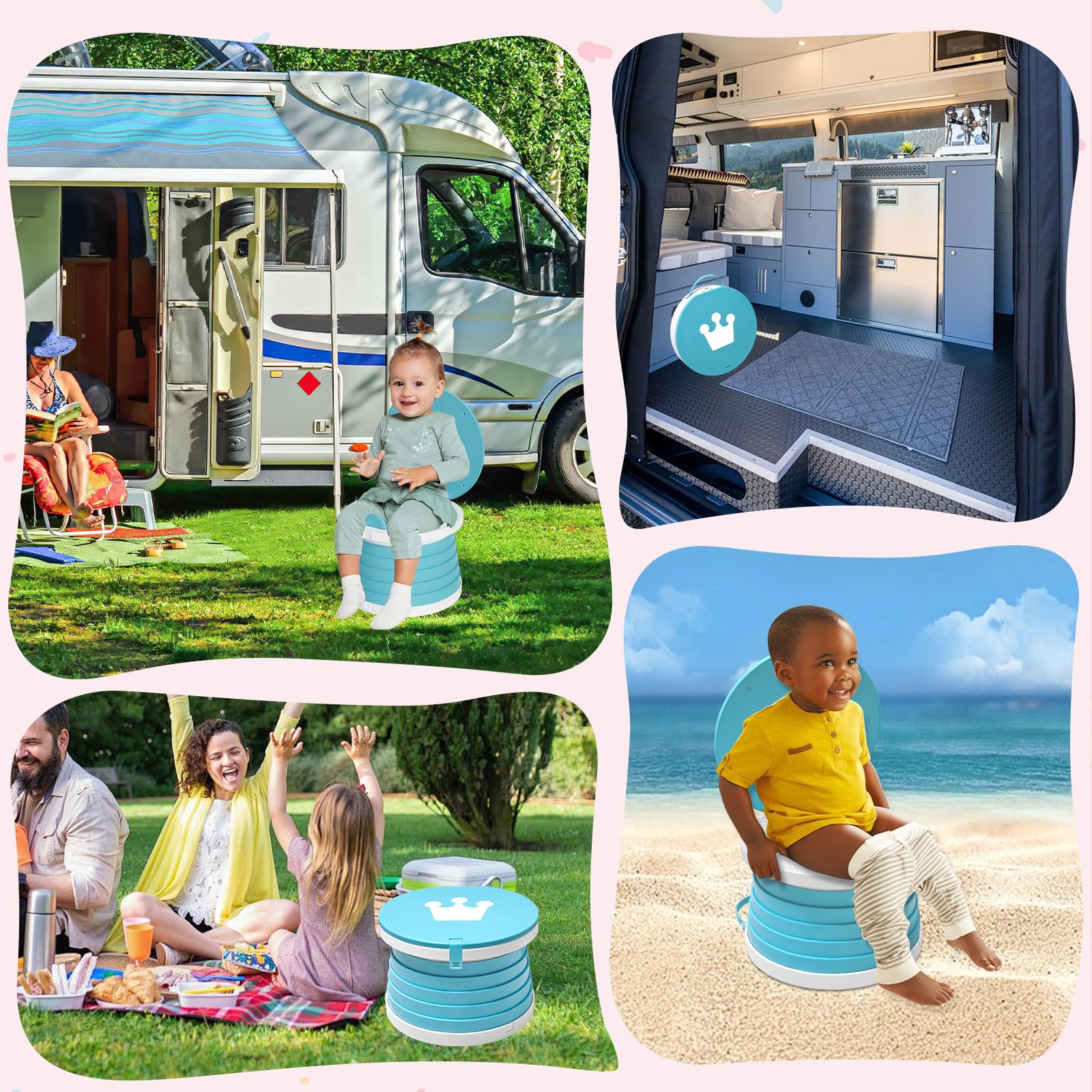 Yszawmx emergency-toilet-in-car-stroller ideal for roadside stops and unexpected trips.