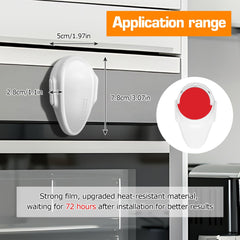 YTDSUP oven lock heat-resistant PC material on sturdy surface