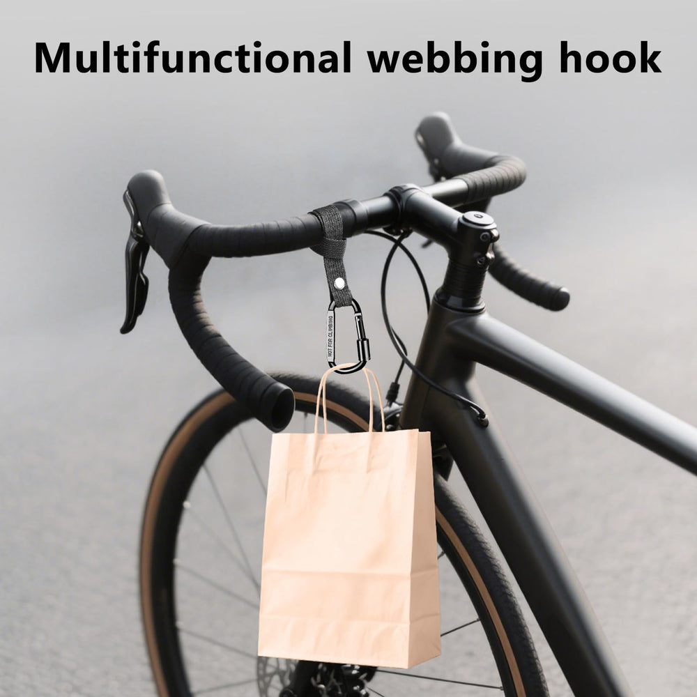 Ytcku hooks used with bikes or walkers illustrate versatile, multi-use clips.