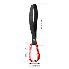 Ytcku stroller hooks are versatile for bikes and shopping carts, enabling hands-free transport.