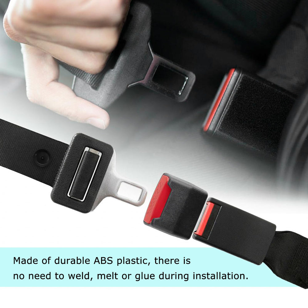 YTFRL seat belt stop durable ABS construction resists wear.