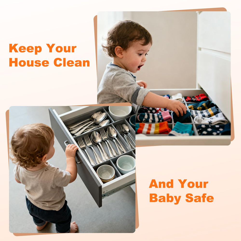 yuBiuBiu pack of 10 enables comprehensive baby proofing across home areas.