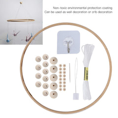 Yuecoom DIY wind chimes kit medium beads for delicate ornament details and family craft time.