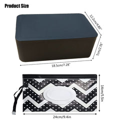 Yufangri wipe dispenser lid closeup, secure seal keeps wipes clean.