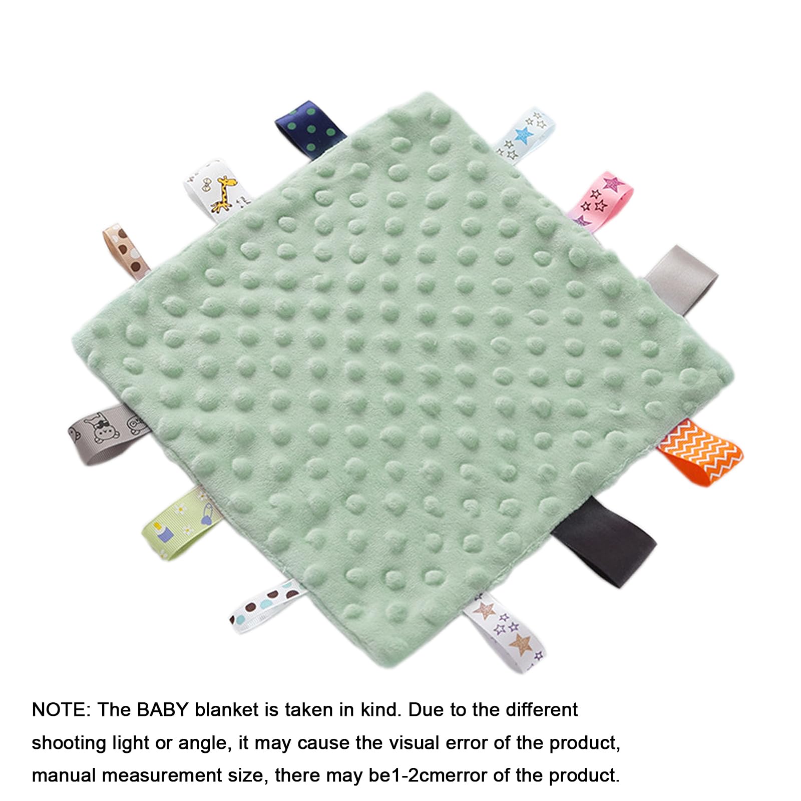 Yufiova Baby lovey provides soft sensory play and portable comfort during outings.