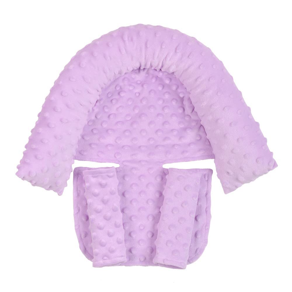Yufiova head and neck support pillow stabilizes baby during car rides