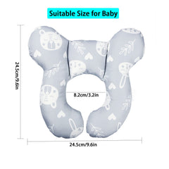 Yufiova universal-fit head support for infant seats and strollers