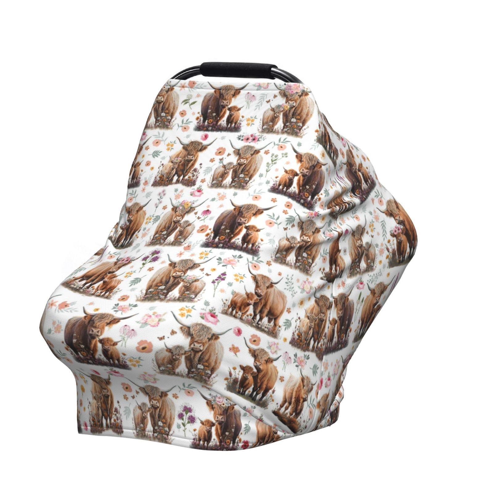 YUGUSNCH breastfeeding cover offers hands-free convenience and discreet coverage.
