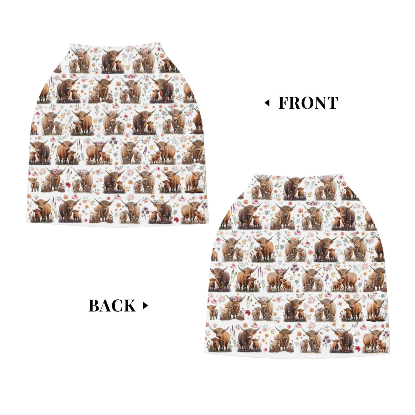 YUGUSNCH multi-use cover functions as shopping cart or high-chair cover.