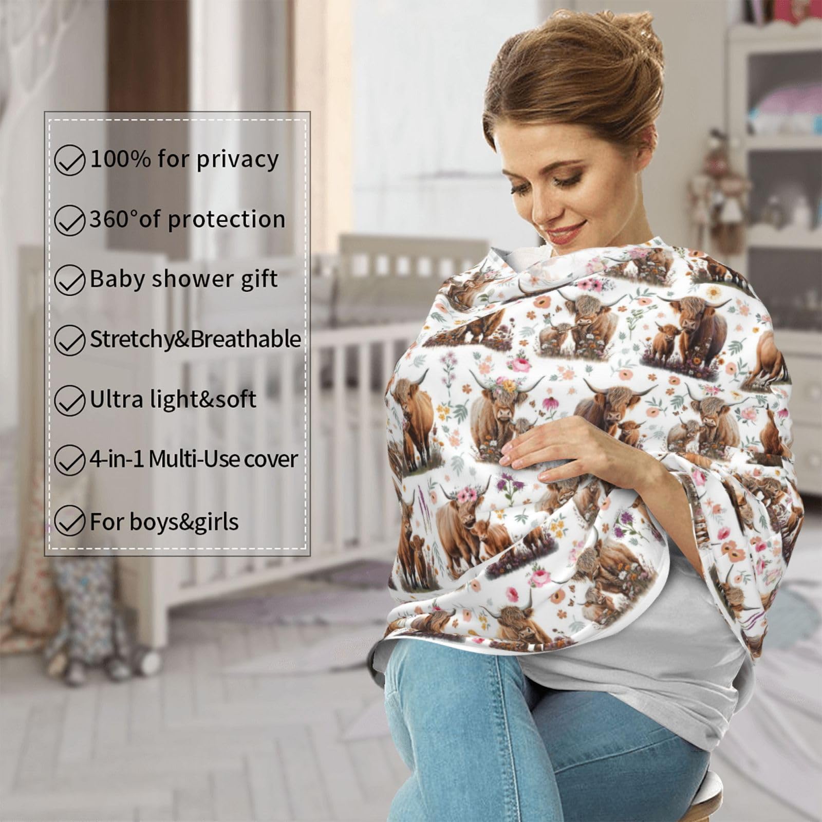 YUGUSNCH car-seat cover care instructions, easy to clean.