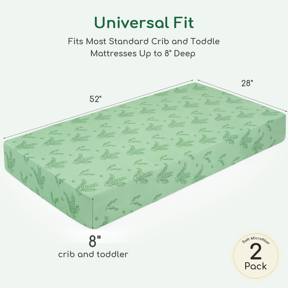 Yukkidds crib sheets with 3-second install for busy nights