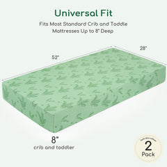 Yukkidds crib sheets with 3-second install for busy nights