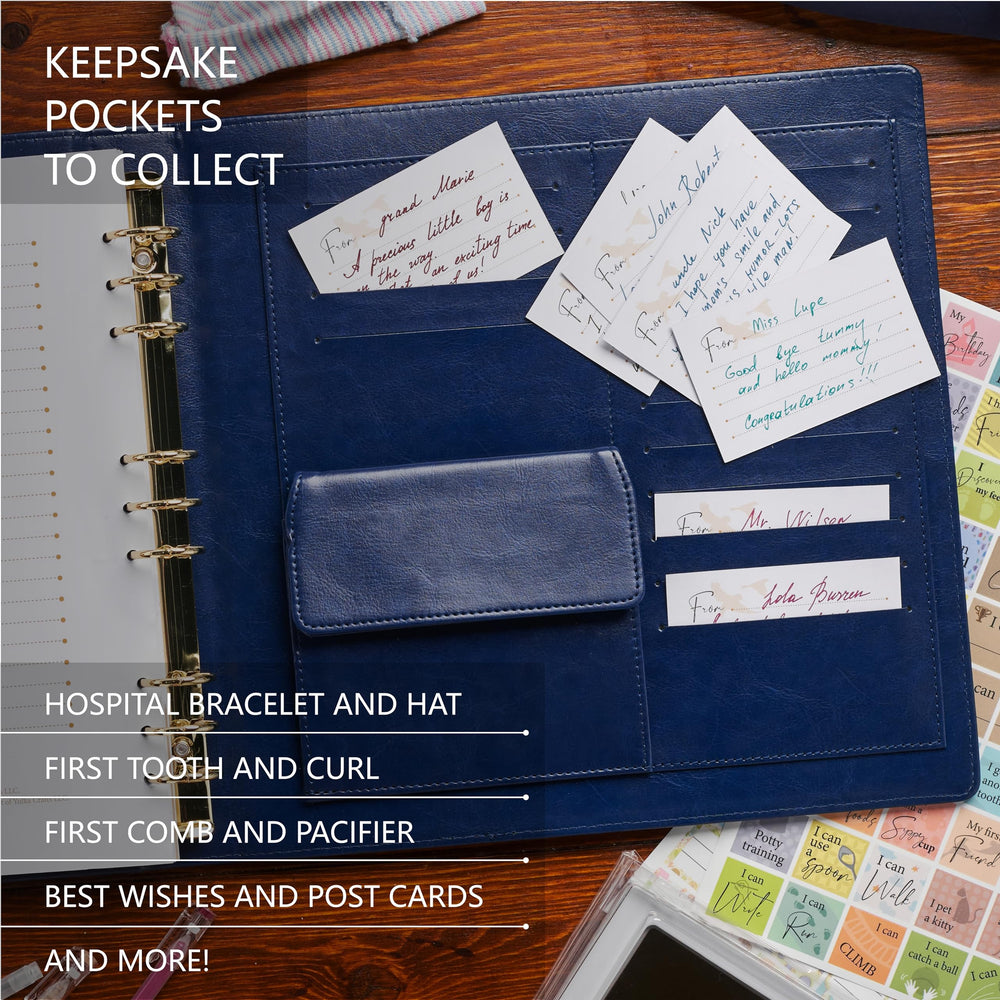 Yulka Crafts deep keepsake pocket holding a hospital bracelet and tiny mementos