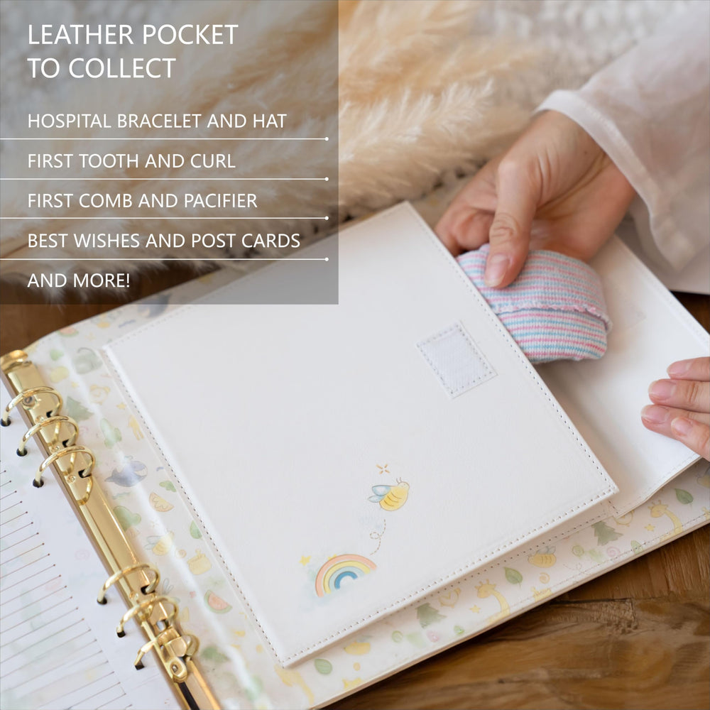 Yulka Crafts deep keepsake pocket stores hospital bracelet and tiny mementos safely