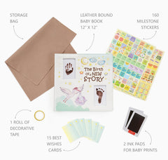 Yulka Crafts memory book close-up of faux leather binding for daily use