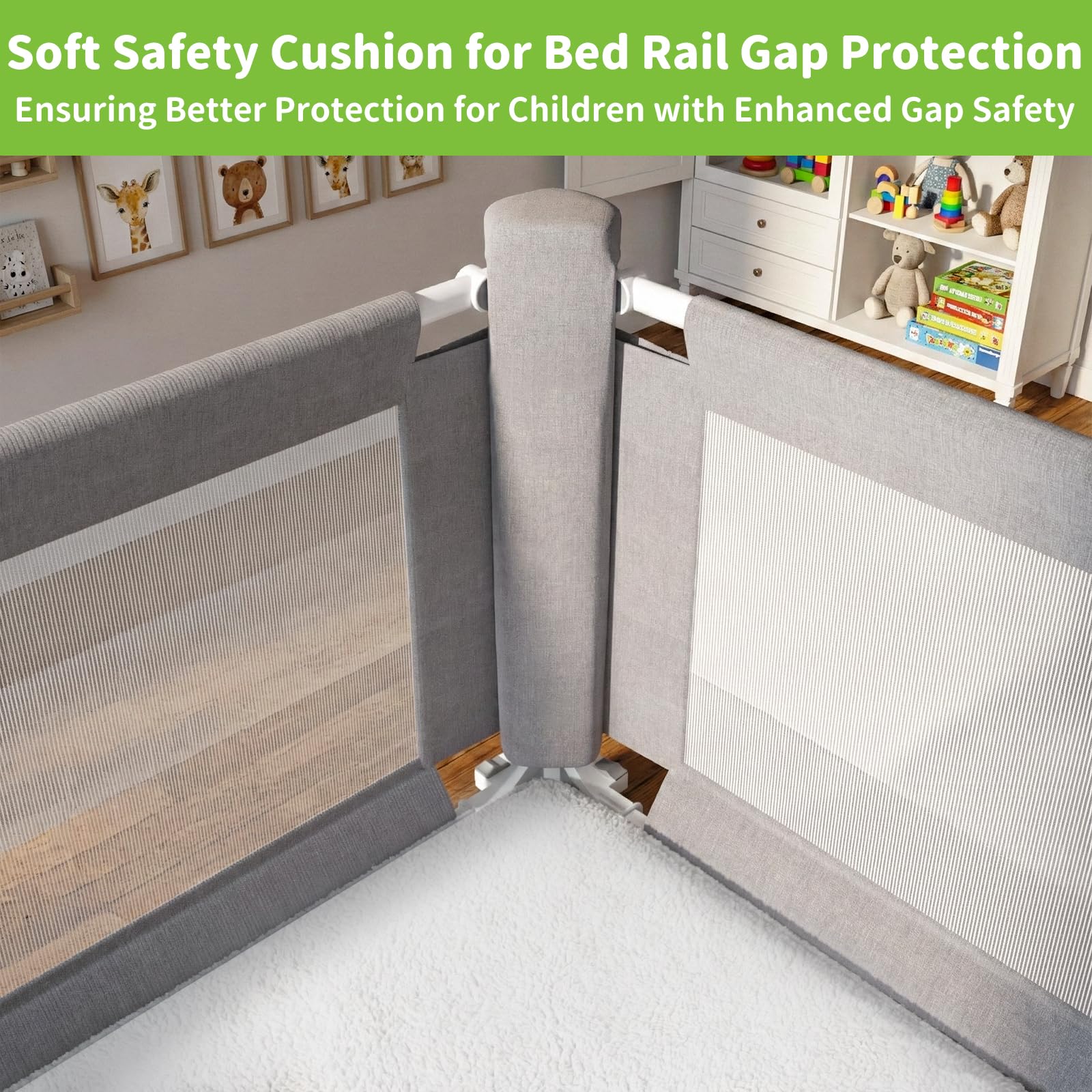 yulongtengfei bed rail secure connectors emphasize stable setup