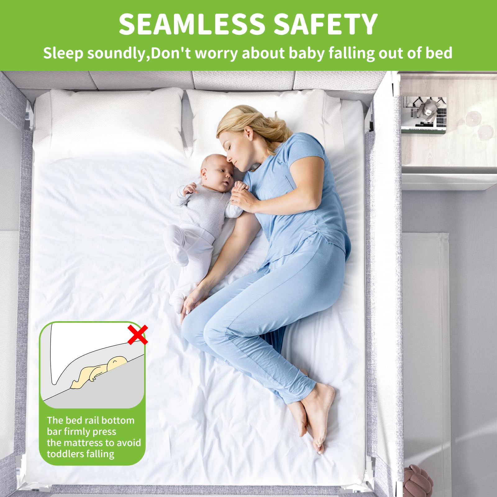 Yulongtengfei non-toxic materials with smooth edges support safe sleep.