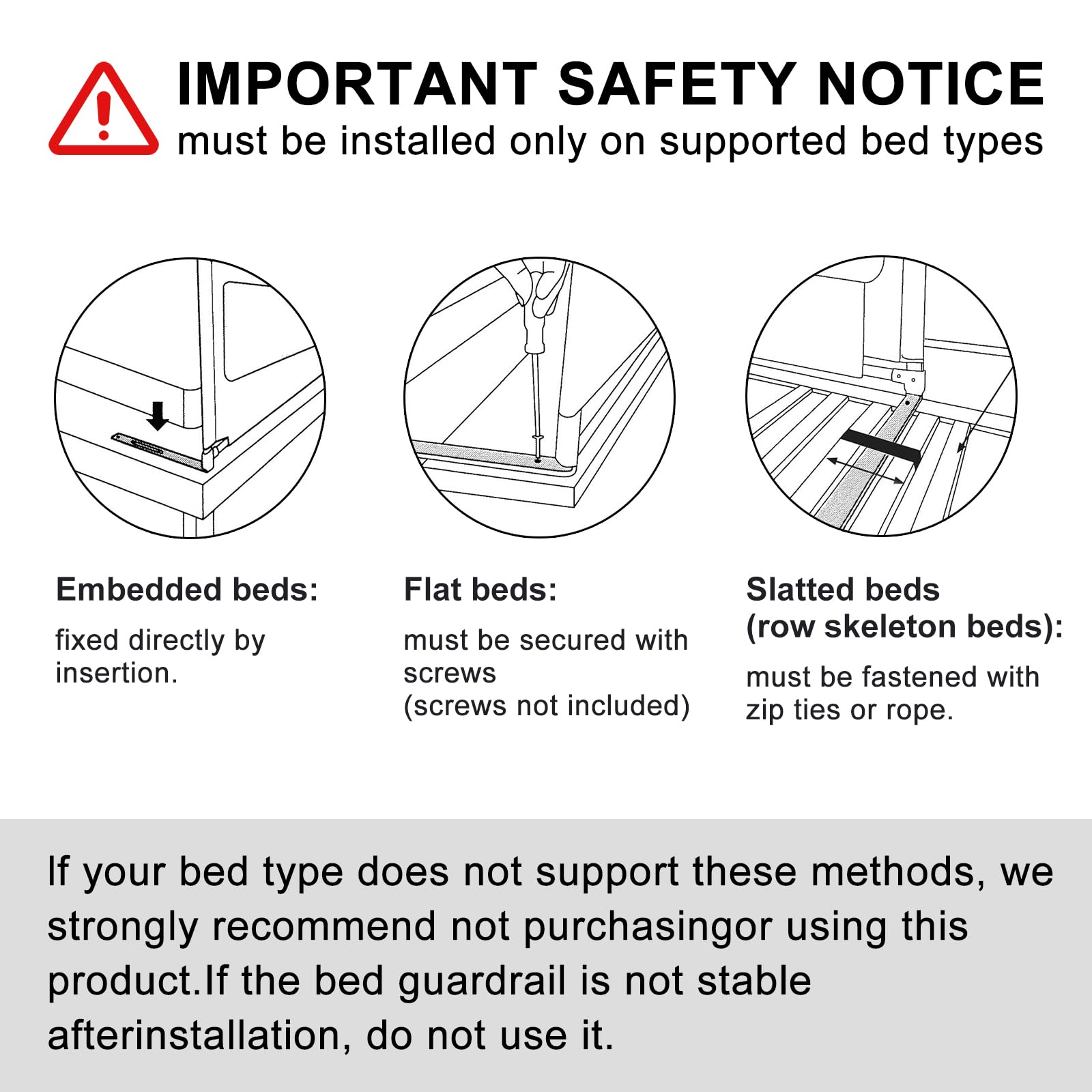 Yulongtengfei queen bed rail in use with a toddler during bedtime.