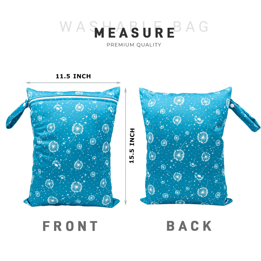 YULUONAPS wet bag 30x40cm keeps wet items neat during outings.