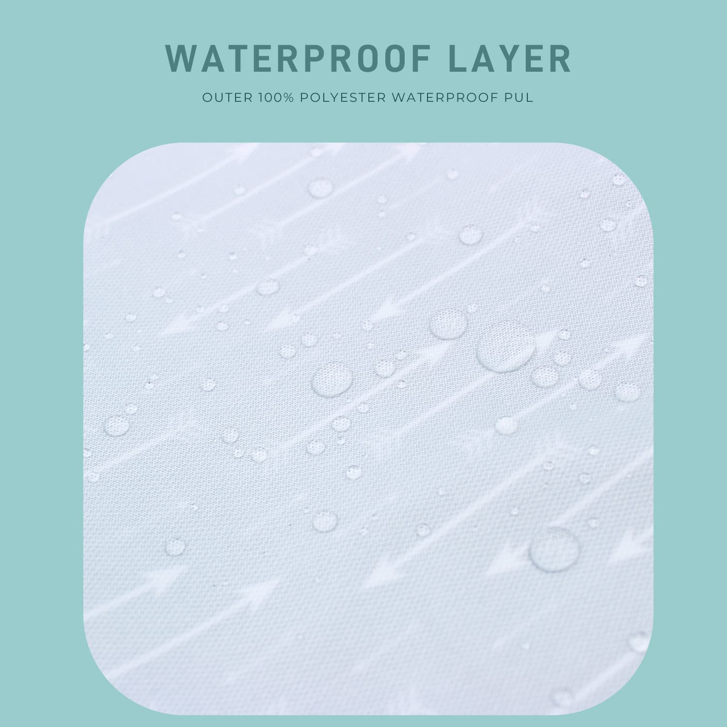 YULUONAPS 2-pack wet bags provide ready replacements on trips.