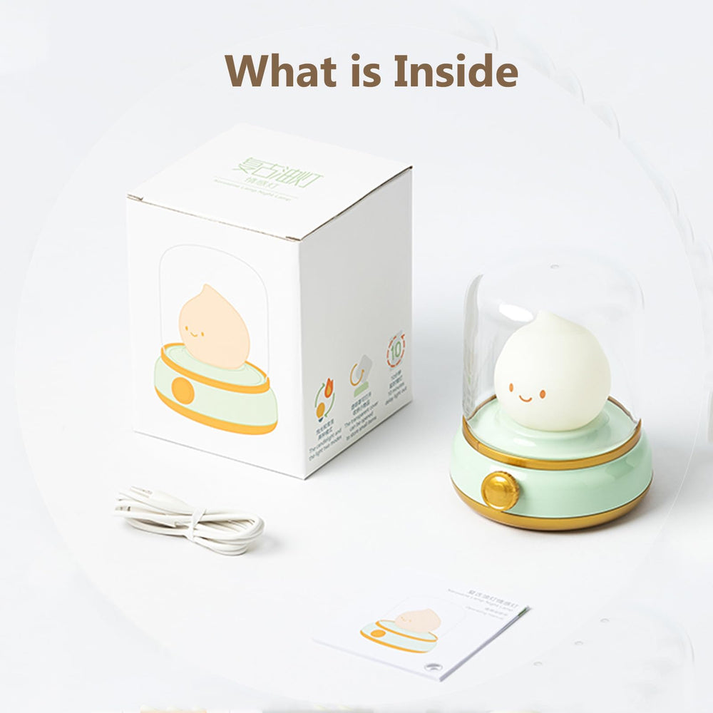 YumeGlint compact travel lamp fits backpack or suitcase safely.