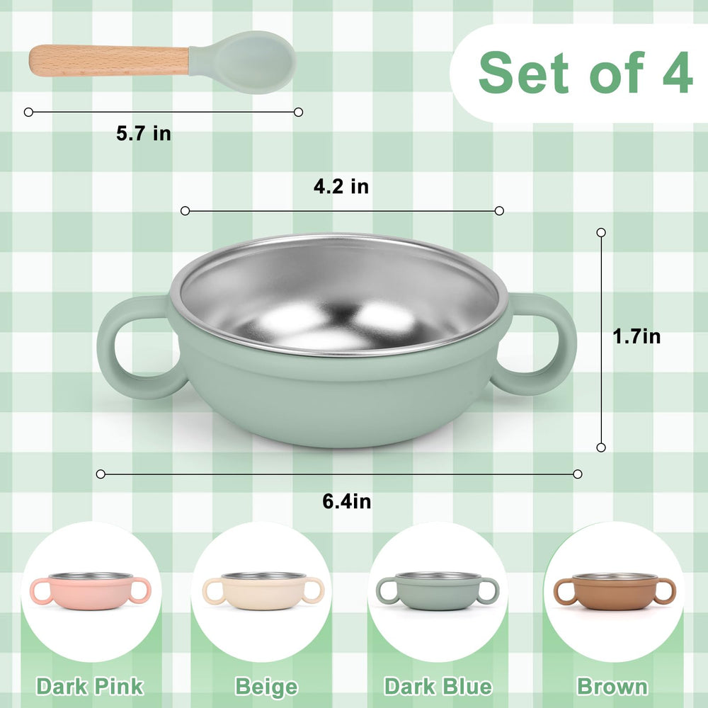 Yummy Sam 250ml capacity bowl for portioning baby food