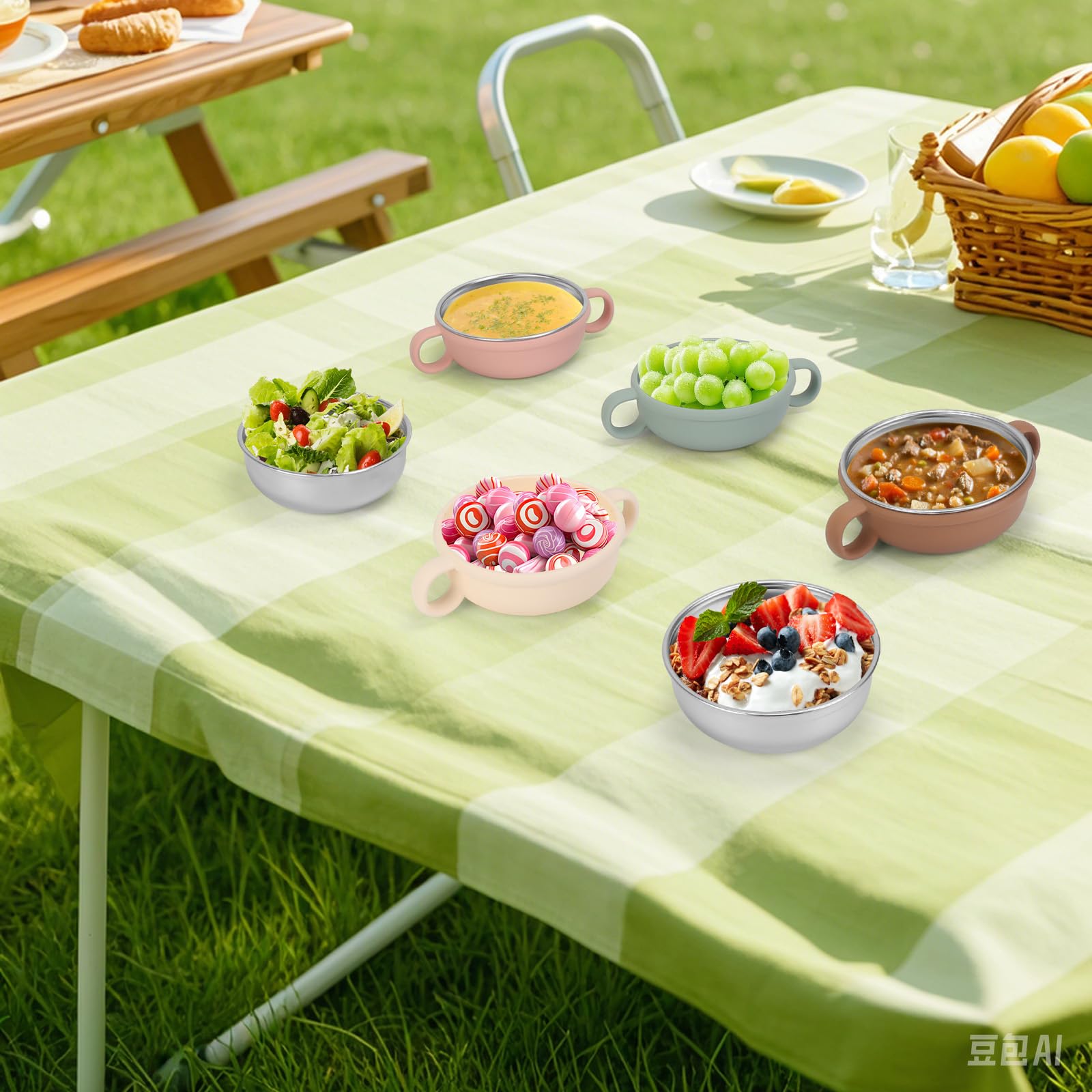 Yummy Sam dishwasher-safe design simplifies post-meal cleanup