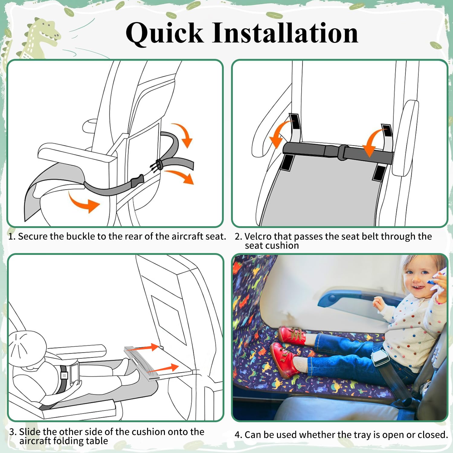 YUMTIM travel bed measurements 46.1x17 inches for ample toddler resting space.