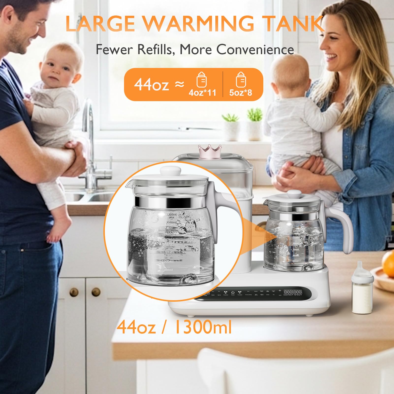 YunBaby safety features include auto shut-off and overheating protection.