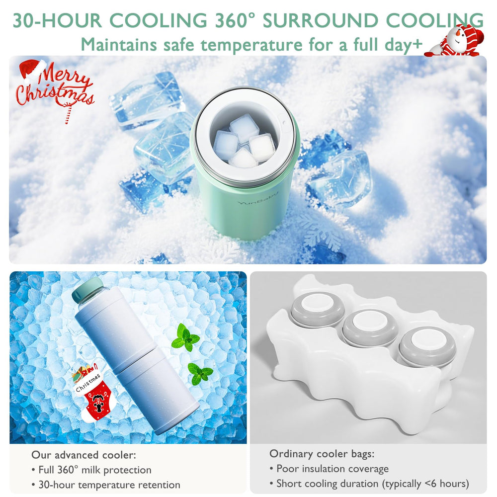 YunBaby travel leakproof design ideal for flights and road trips.