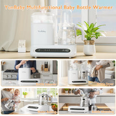 YunBaby two-layer drying system speeds air drying for multiple bottles.