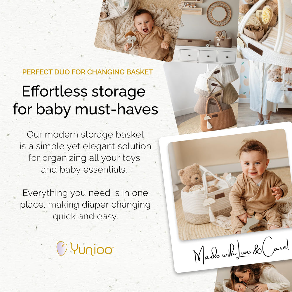 Yunioo-baby-wipes-storage keeps wipes within reach for stress-free diaper changes.