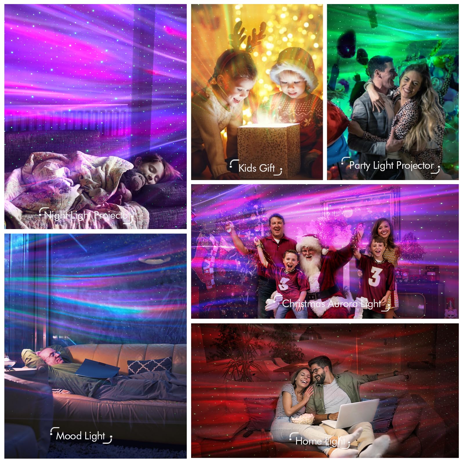YunLone Galaxy Projector makes a thoughtful room decor gift.