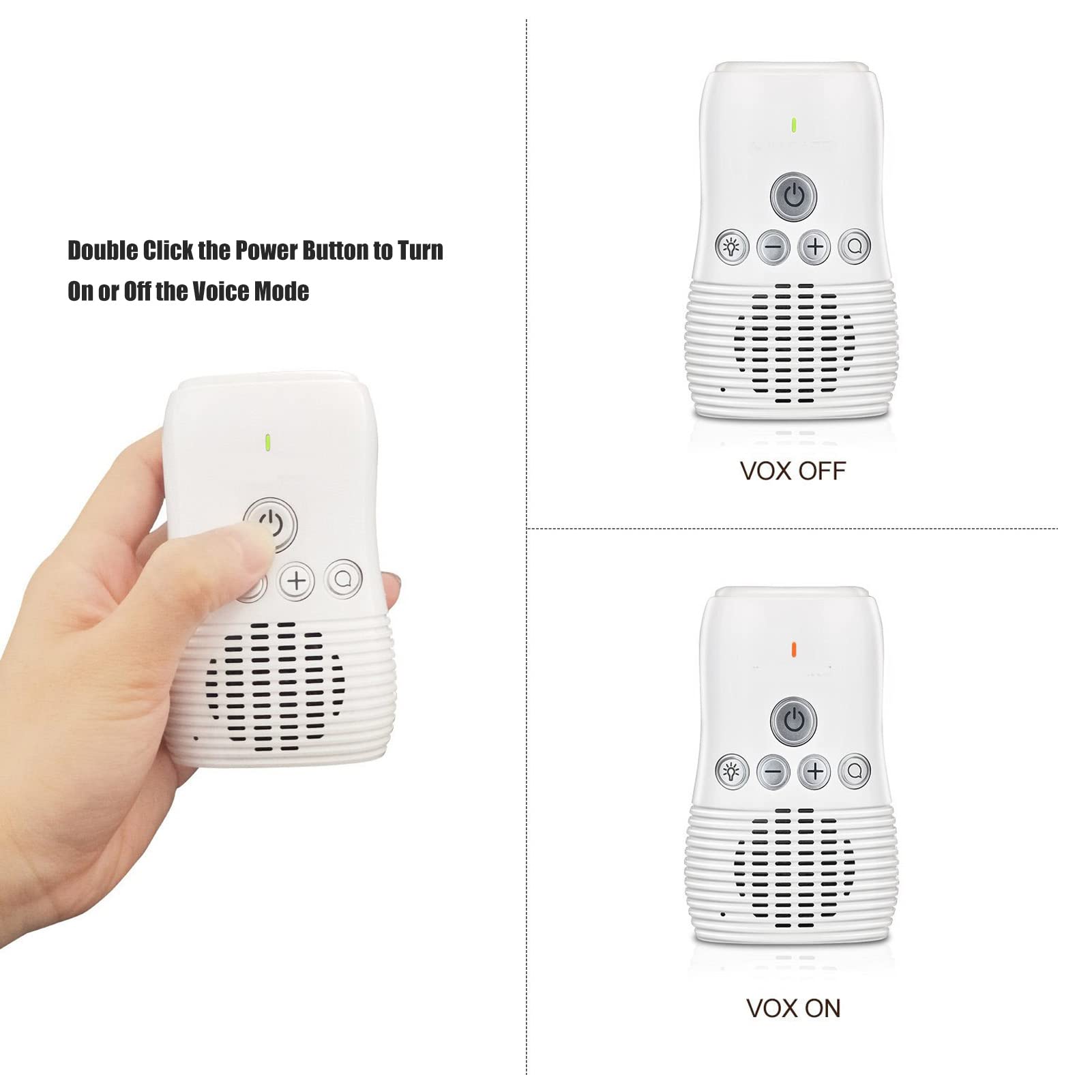 Yunseity monitor 20-hour standby supports long days with limited charging