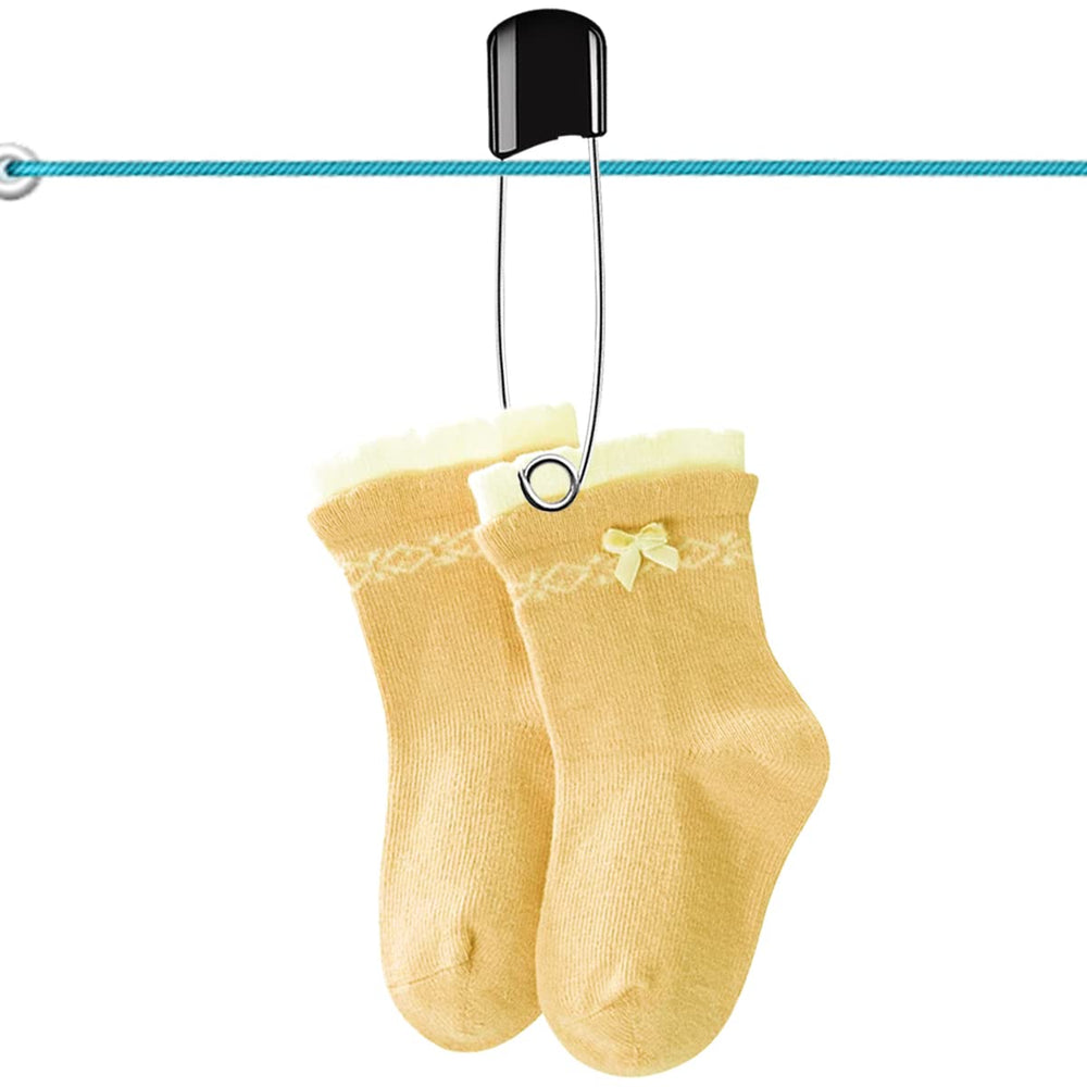 Yuntop diaper pins for crafts and laundry projects ensuring stable fabric holds.