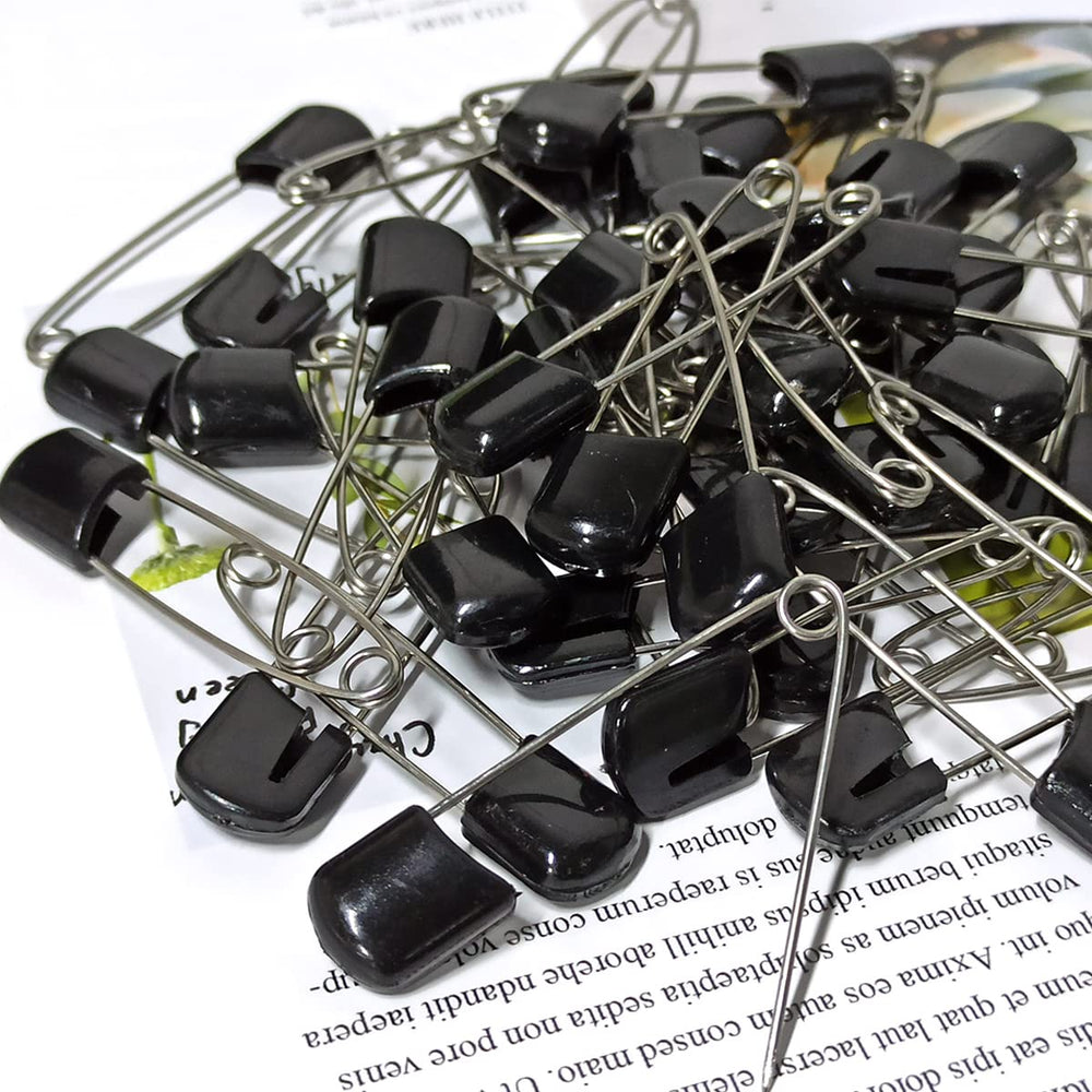 Yuntop pins stainless steel needle seen with ABS plastic head for smooth handling.