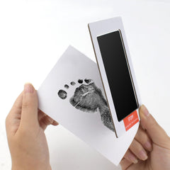 Yuntop inkless footprint kit records baby's footprints without mess