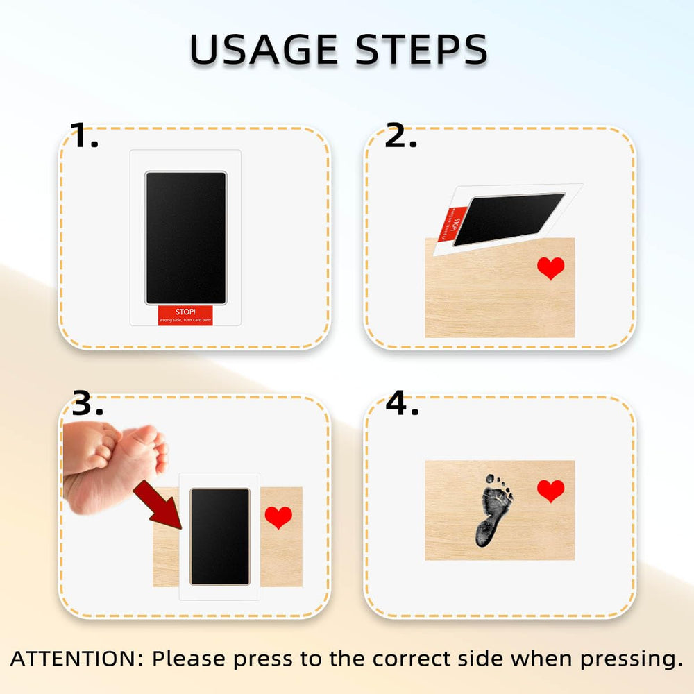 Yuntop inkless handprint kit allows quick air-drying of prints