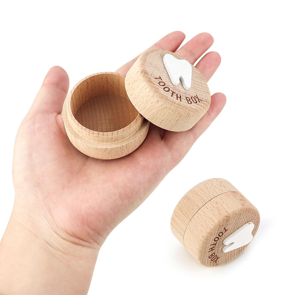 Yuntop Tooth Fairy Box size reference with outer dimensions.