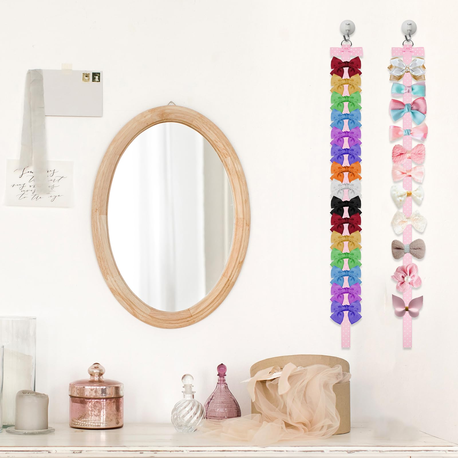 Yuomeaz multi-functional hair accessory storage holds clips, ties, and small jewelry for travel.