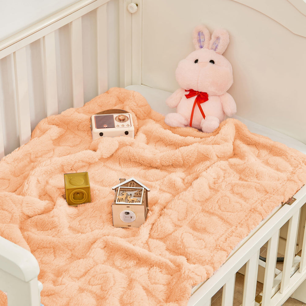 Yurhap versatile blanket suitable for crib, stroller, or car seat use