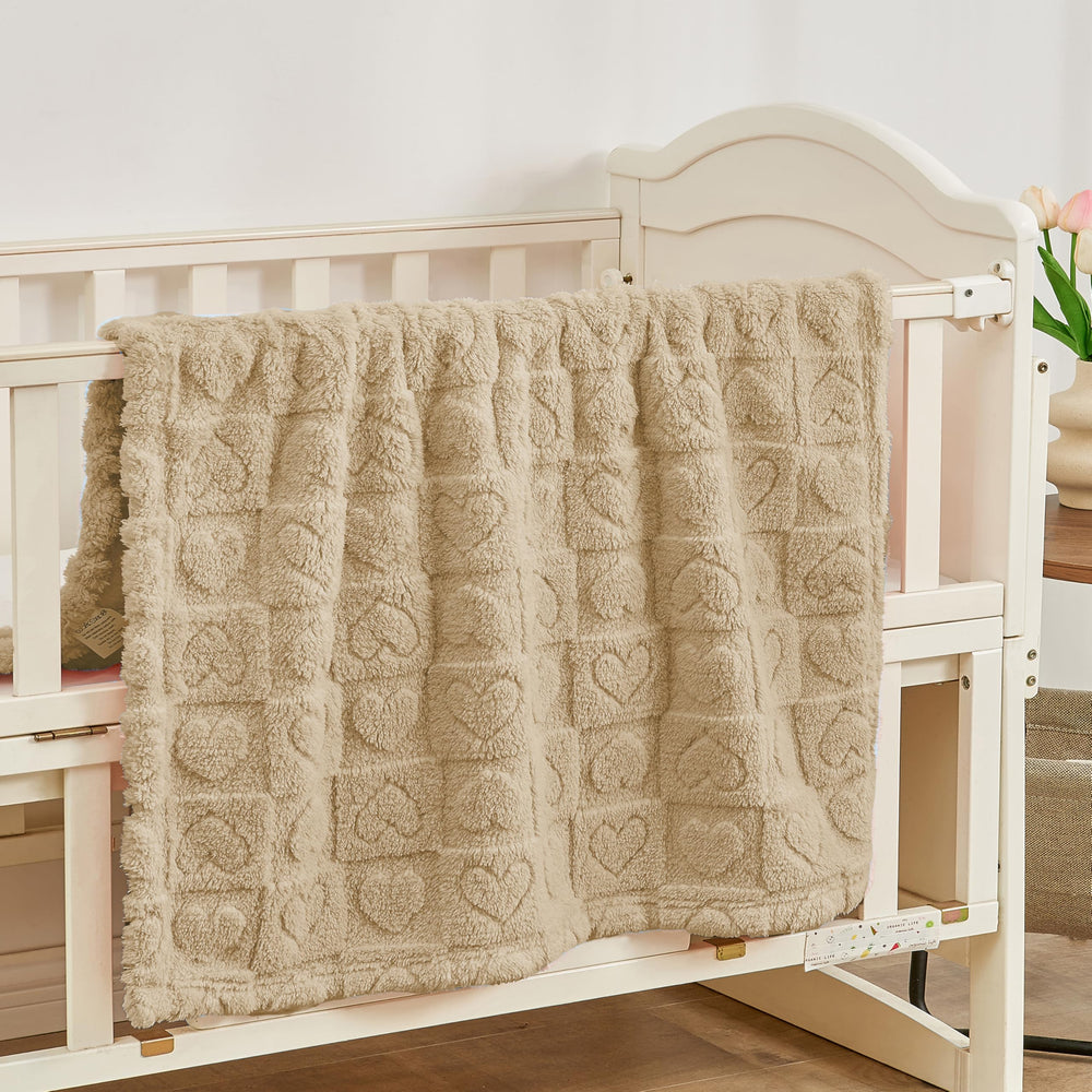 Yurhap fleece baby blanket crib and play mat companion for families on the go.