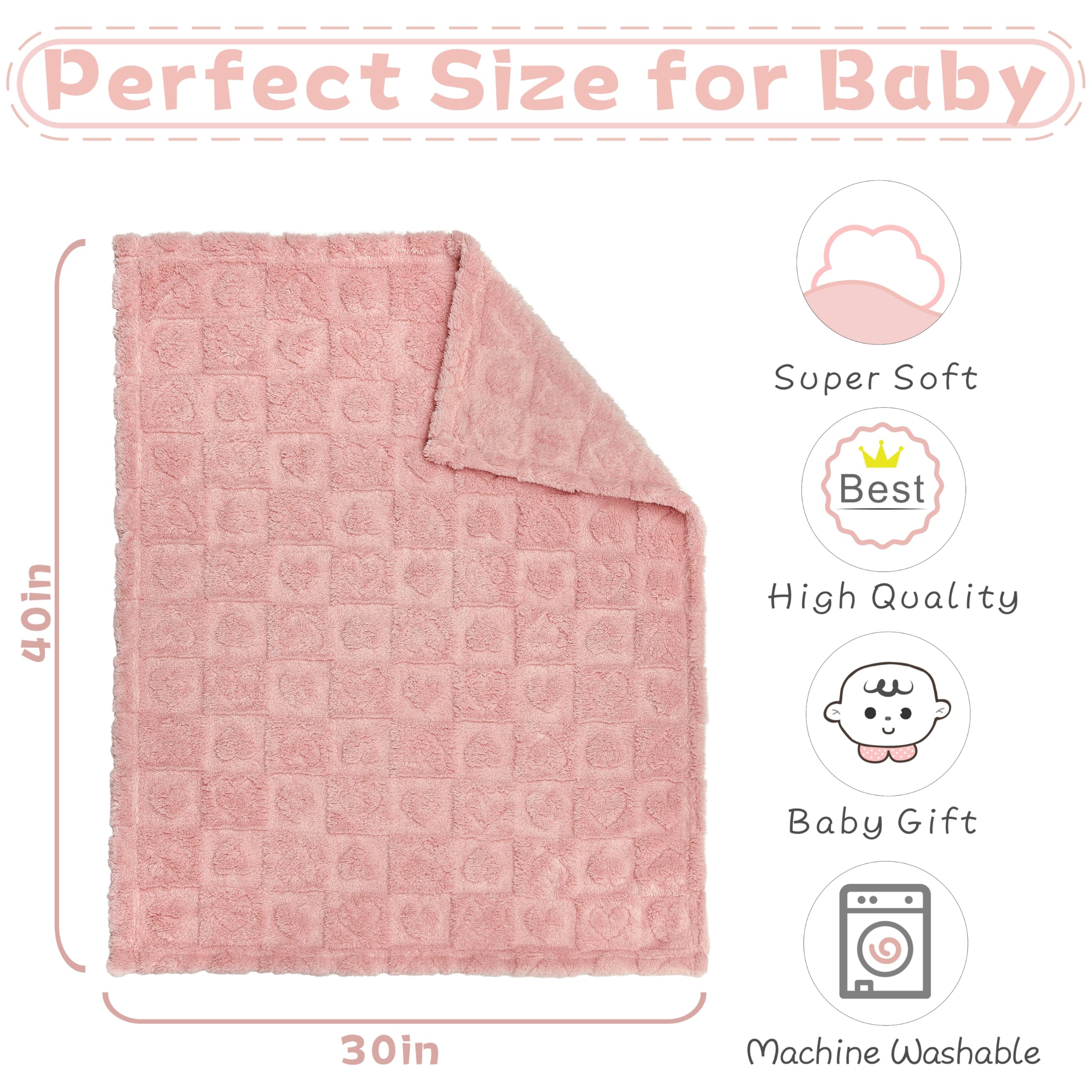 Yurhap dark pink 30x40 inch blanket for versatile cuddling.