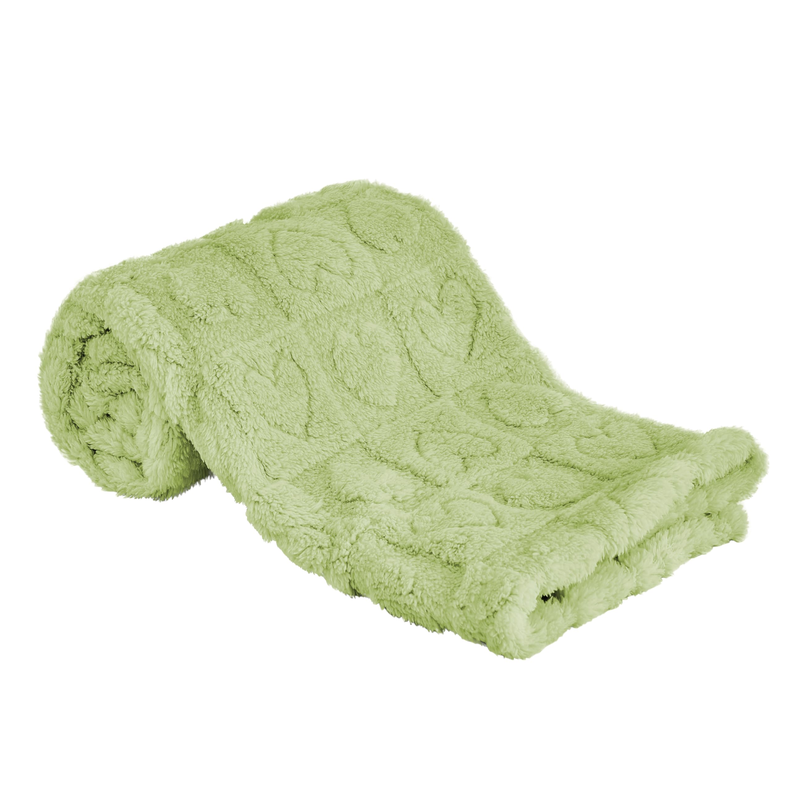 Yurhap heart-checkered blanket in green for cozy baby styling and warmth